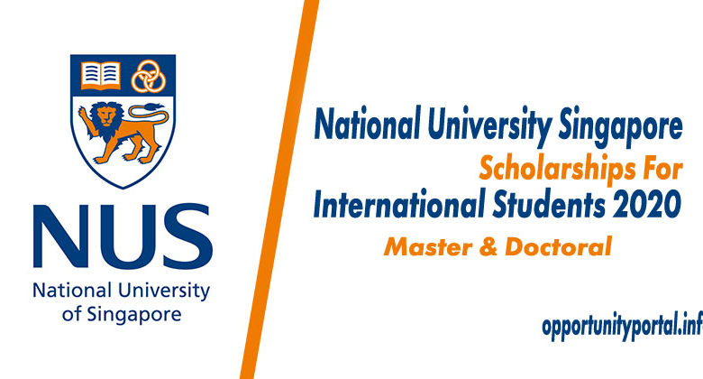 National University Singapore Scholarships For International Students 2020