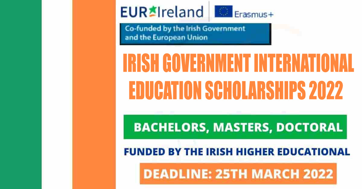 Irish Government International Education Scholarships 2022