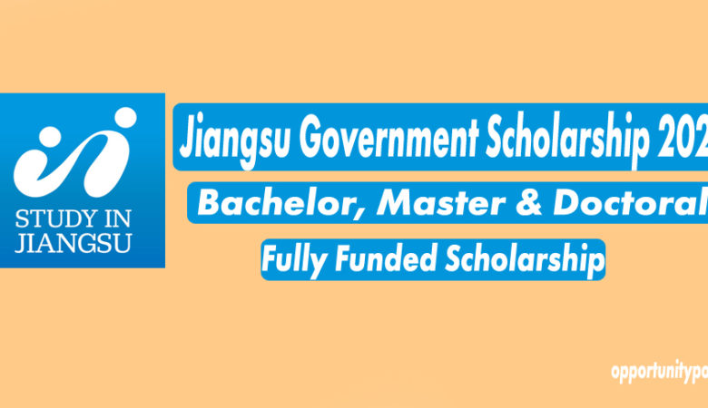 Jiangsu Government Scholarship For International Student 2020