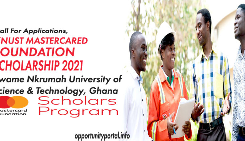 KNUST Mastercard Foundation Scholarship In Ghana 2021 (Fully Funded)