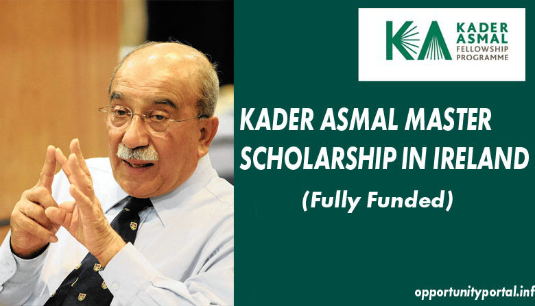 Kader Asmal Master Scholarship In Ireland 2021 (Fully Funded)