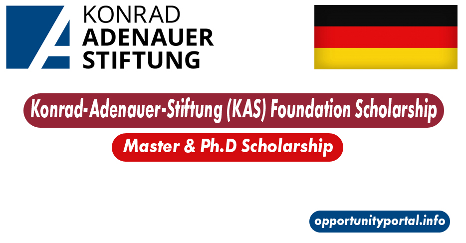 Konrad-Adenauer-Stiftung (KAS) Foundation Scholarship In Germany 2021 ...