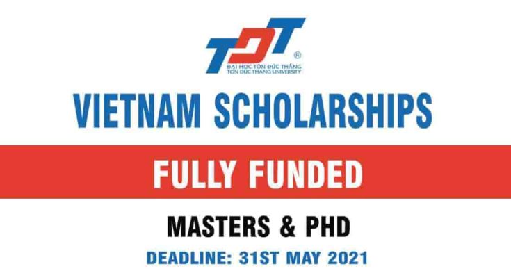 Ton Duc Thang University Scholarship In Vietnam 2021 (Funded)