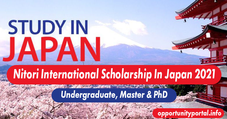 Nitori International Scholarship In Japan 2021 (Funded)