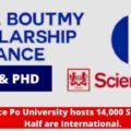Emile Boutmy Science Po University scholarship in France 2022
