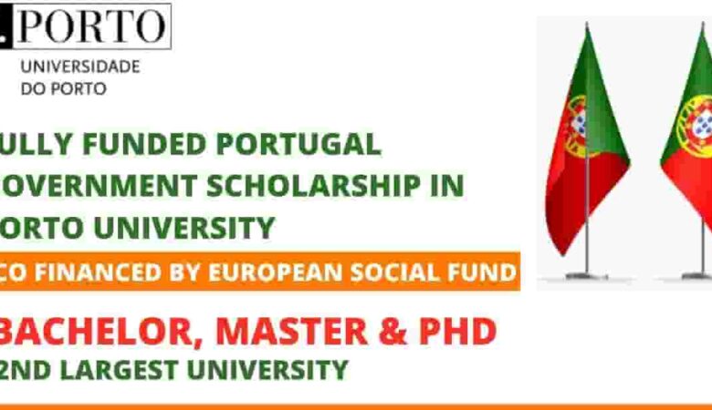 Portugal Government Scholarship For International Student 2022