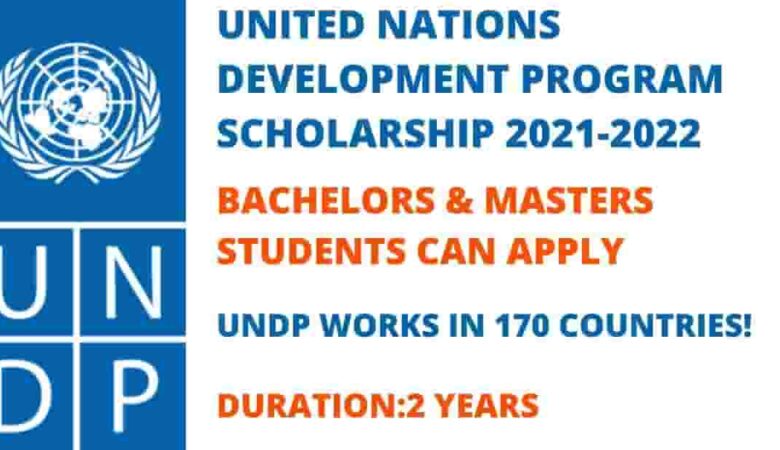 United Nations Development (UND) 2-year Graduate Scholarship Program 2021