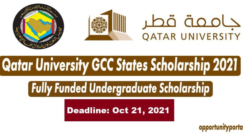 Qatar University GCC States Scholarship 2022 (Fully Funded)