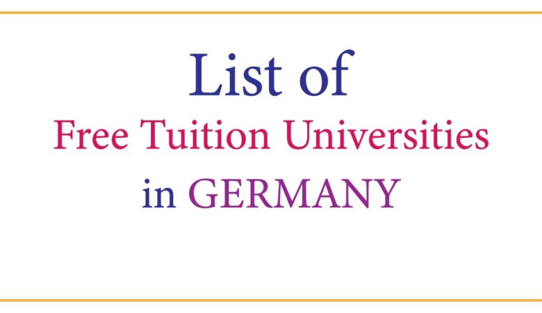 Top 10 Tuition-Free Universities In Germany For International Student