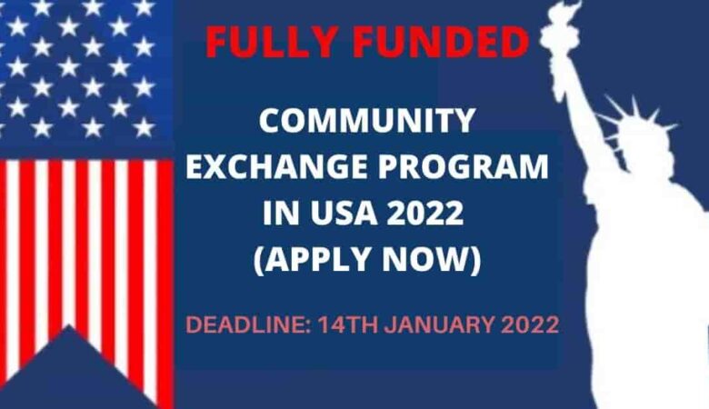Community Engagement Exchange Program In USA 2022 (Fully Funded)
