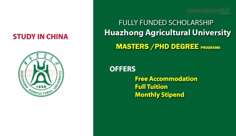 Huazhong Agricultural University China Scholarship 2025 (Fully Funded)