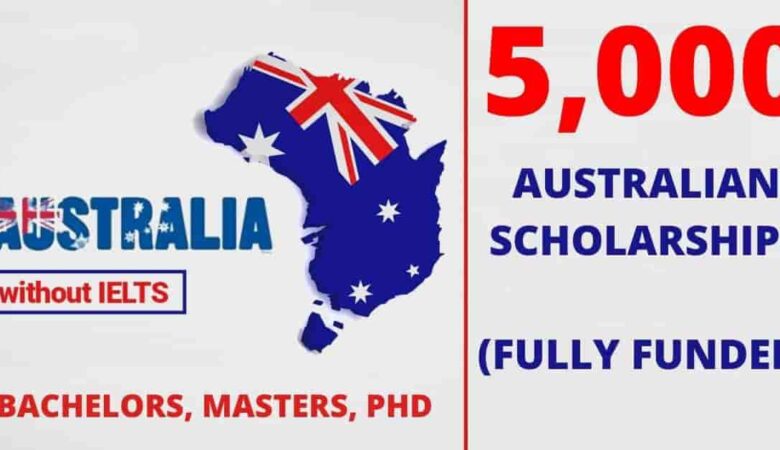 5,000 Australian Scholarships For International Students (Fully Funded)