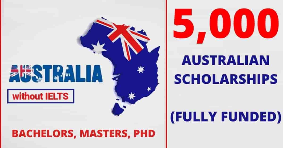 5,000 Australian Scholarships For International Students (Fully Funded ...