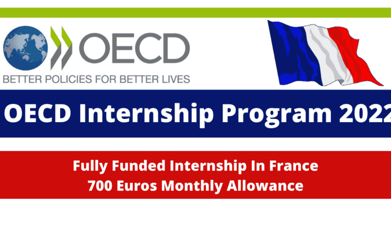 OECD France Internship Program 2022 (Funded)