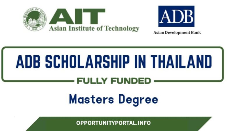 AIT Asian Development Bank Scholarship 2025 (Fully Funded)