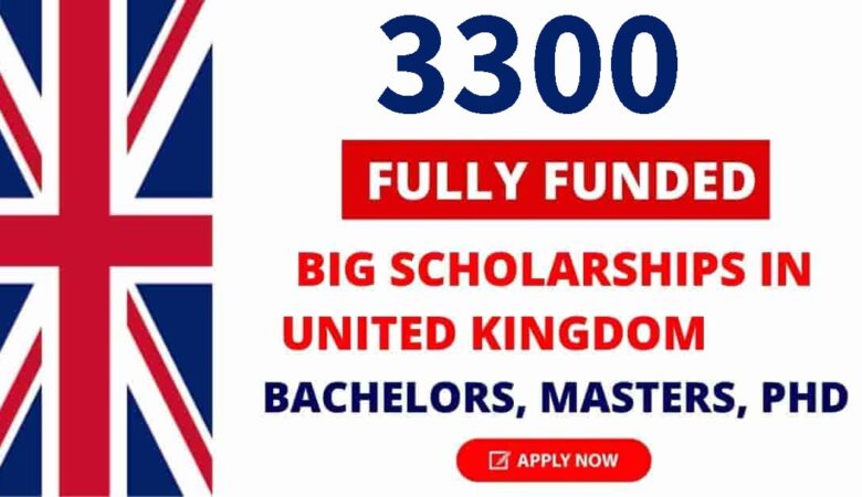 List of 3,300 Scholarships In The United Kingdom 2024 (Fully Funded)