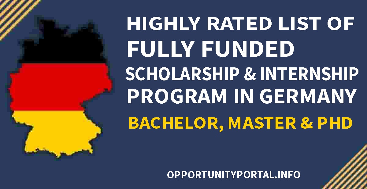 list-of-fully-funded-scholarship-internship-program-in-germany