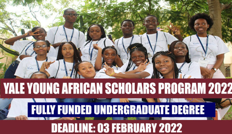 Yale Young African Scholars Program 2022 (Fully Funded)