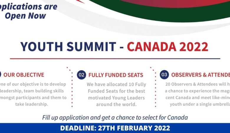 Rights International Association Youth Summit in Canada 2022 (Fully Funded)