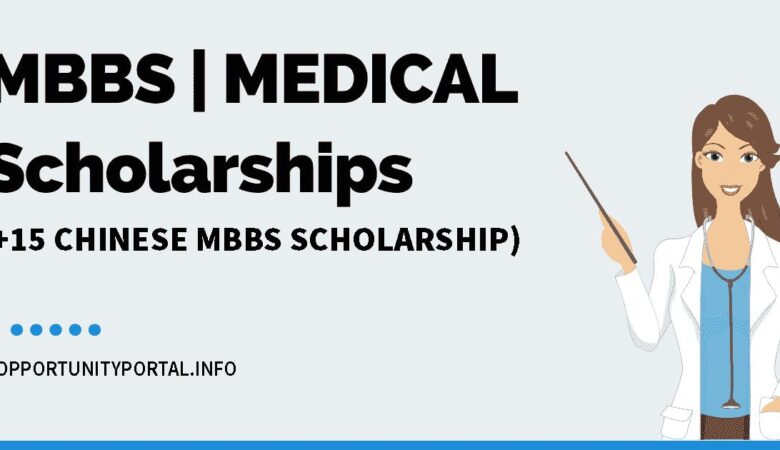 Top 25 Medical Scholarships Around the World (+15 Chinese MBBS Scholarship)