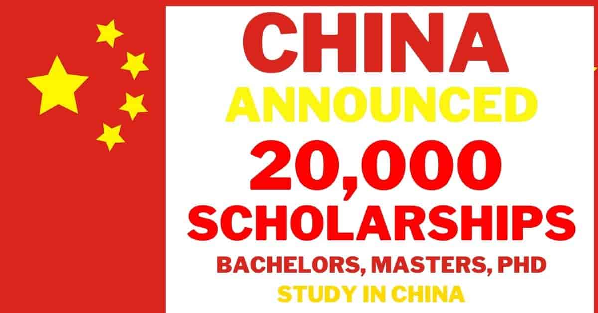 9 Scholarship in China Universities 2022 For International Student ...