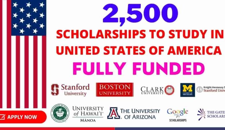 List of USA Scholarships For International Student 2023 (Fully Funded)
