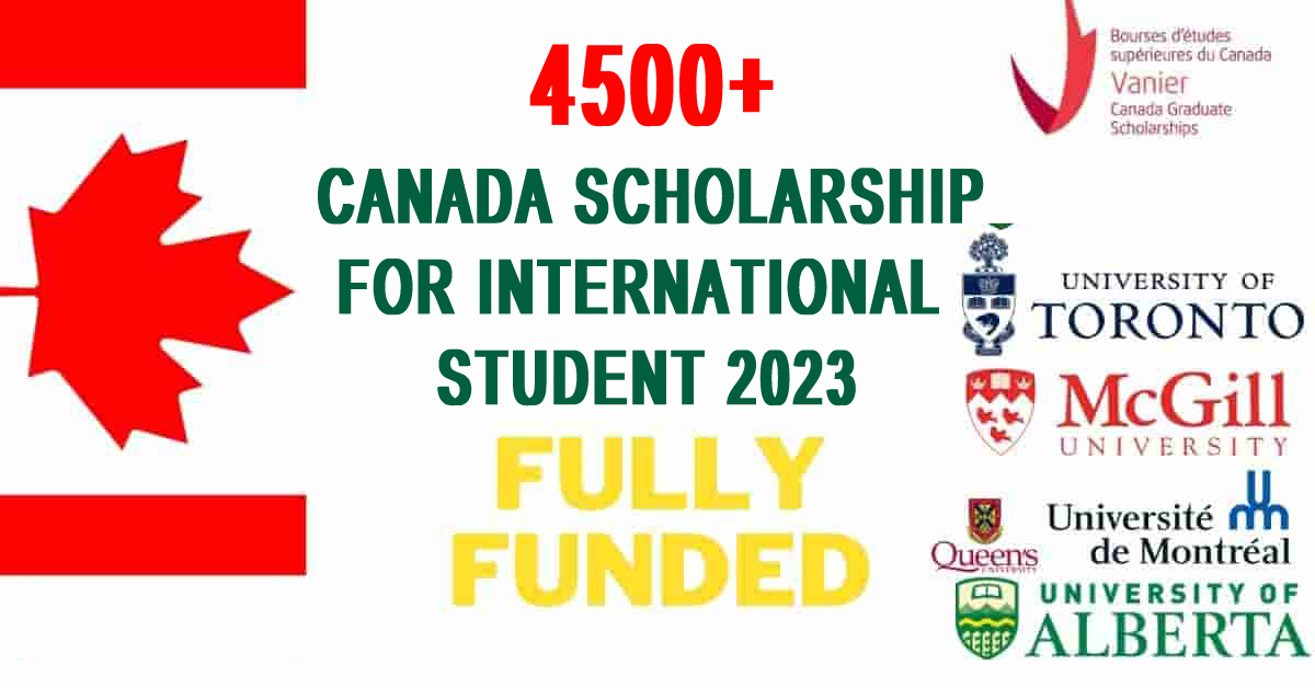 4500+ Canada Scholarship For International Student (Fully Funded ...