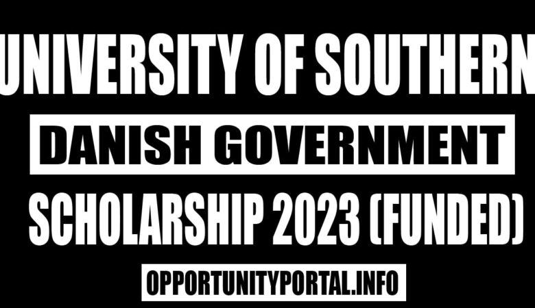 University of Southern Danish Government Scholarship 2023 (Funded)
