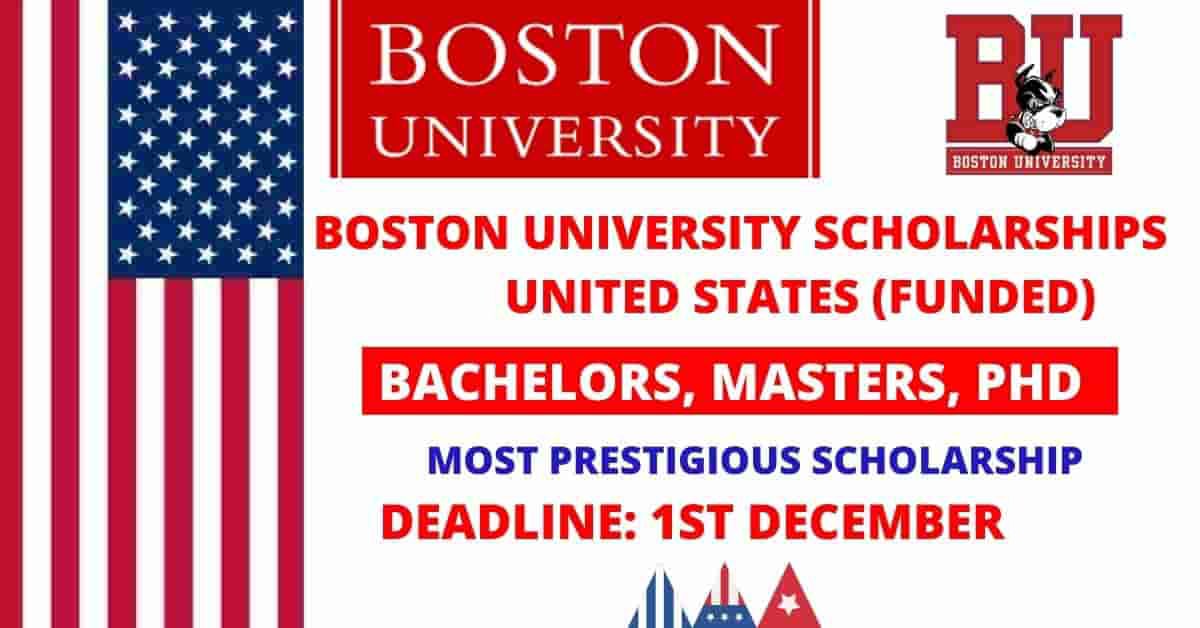 Boston University Scholarships In USA 2025 (Funded) - Opportunity Portal