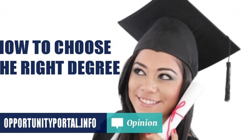 What Degree Should I Do How To Choose The Right Degree