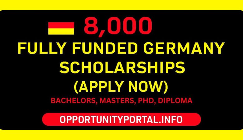 List Of 8000 Fully Funded Germany Scholarships (Apply Now)
