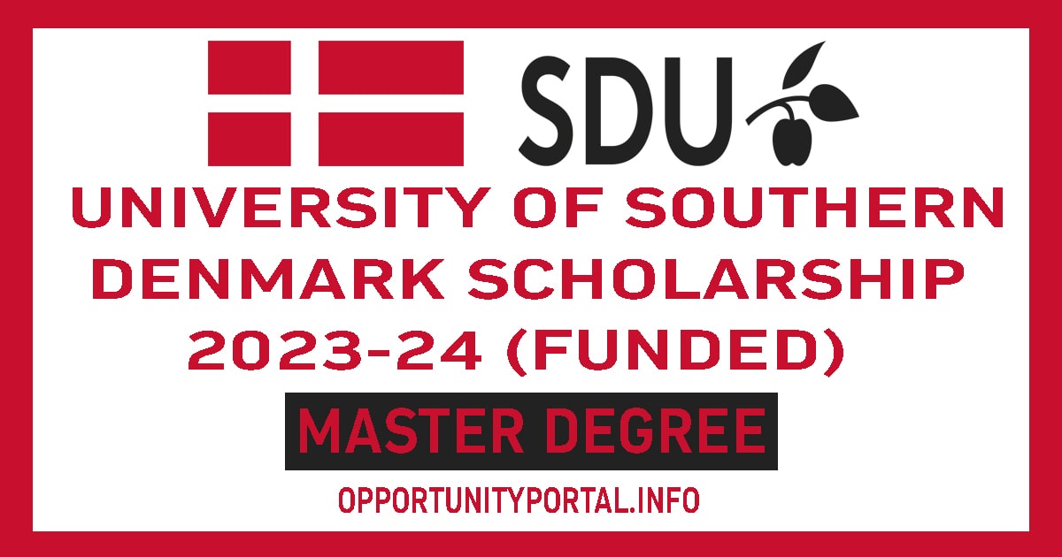 University of Southern Denmark Scholarship 2024 (Funded) - Opportunity ...
