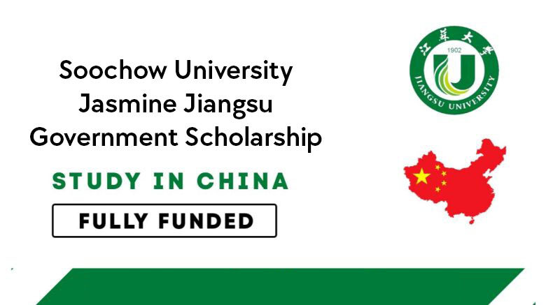 Soochow University Jasmine Jiangsu Government Scholarship 2026-27 (Fully Funded)