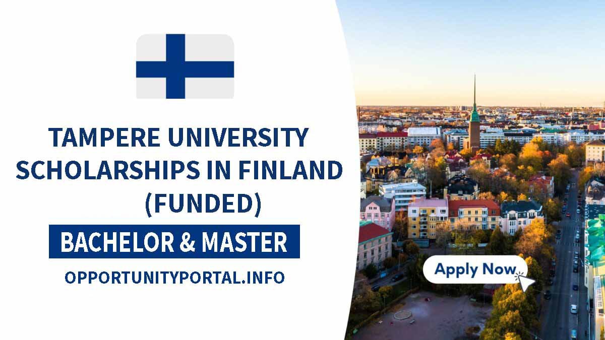 Tampere University Scholarships In Finland 2024 (Funded) Opportunity
