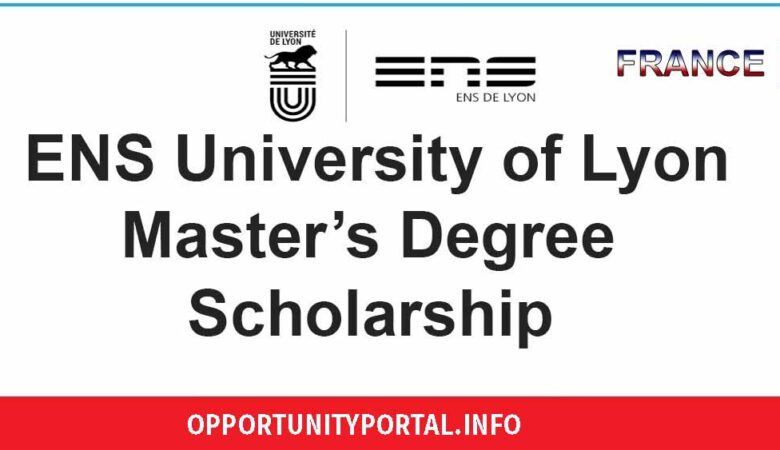 University of Lyon Scholarship In France 2024 (Funded)