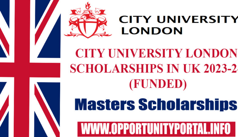 City University London Scholarships In UK 2023-24 (Funded)