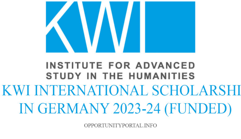 KWI International Scholarship In Germany 2023-24 (Funded)