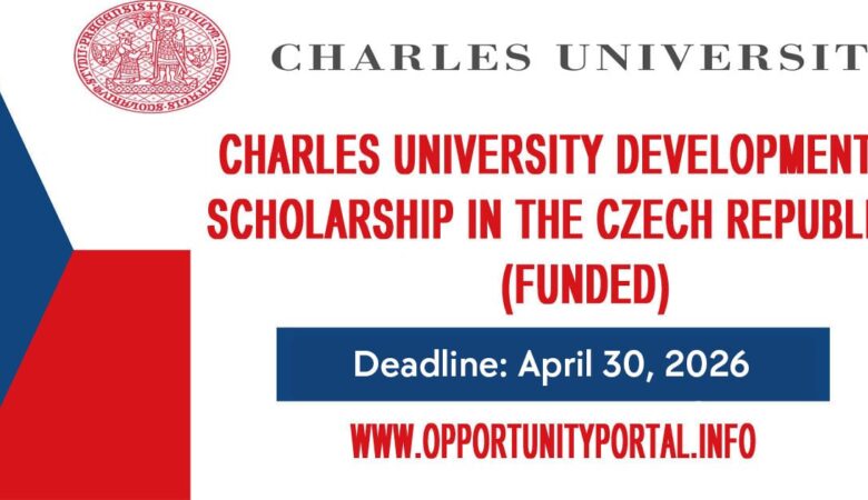 Charles University Development Scholarship In The Czech Republic 2026 (Funded)