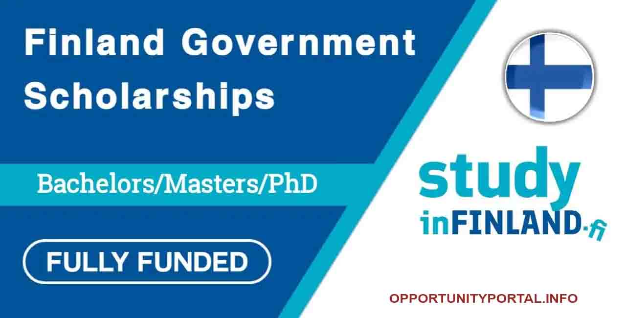Finland Government Scholarship 2024 (Fully Funded) Opportunity Portal