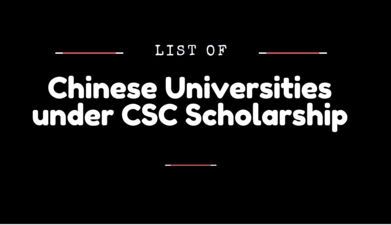 Chinese Universities Scholarships Program 2024 (Fully Funded)