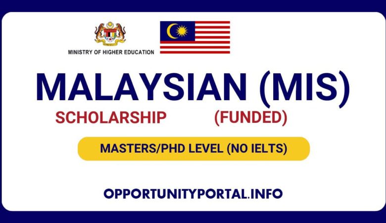 Malaysian International Scholarship (MIS) 2025 For MS & Doctoral (Fully Funded)