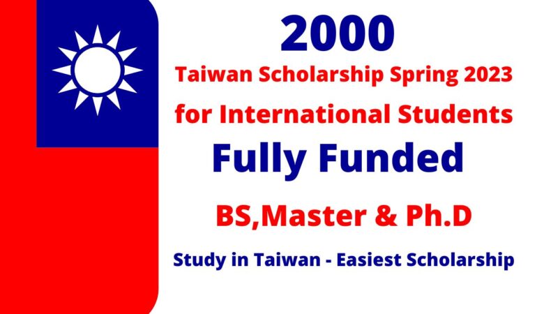 2000+ Taiwan Government Scholarships 2024 (Fully Funded)