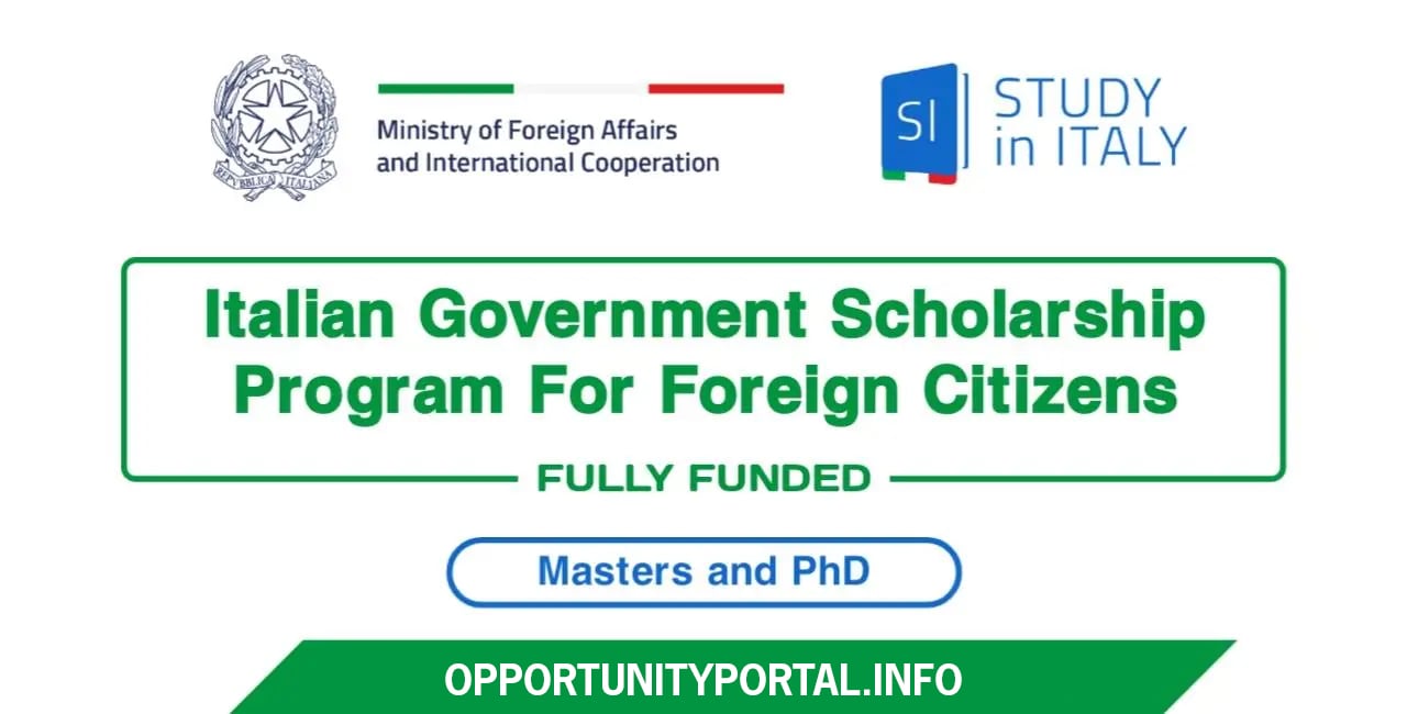 Italian Government Scholarship for International Student 2024 (Fully