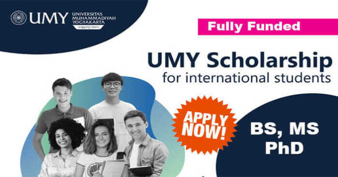 Universitas Muhammadiyah Yogyakarta Scholarship in Indonesia 2024 (Fully Funded)
