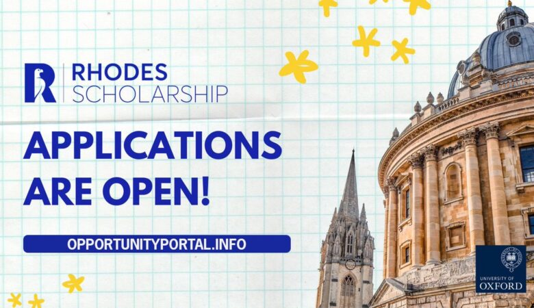 University of Oxford Rhodes Scholarship UK 2023 (Fully Funded)