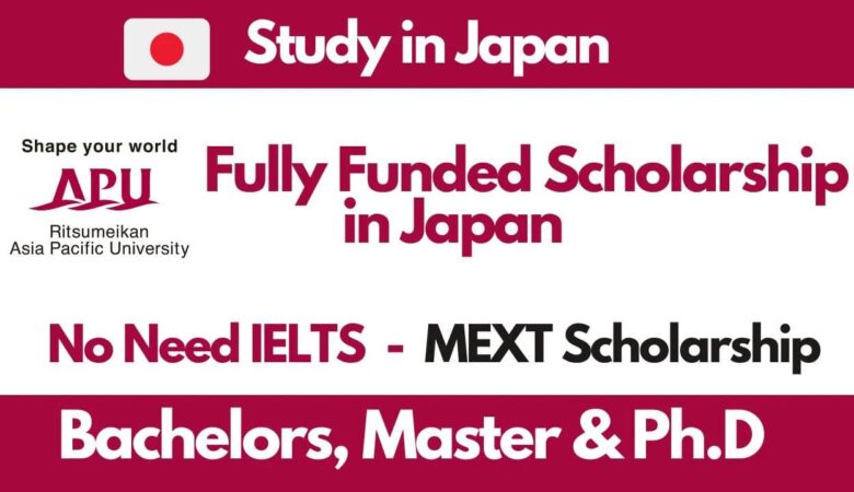 Asia Pacific University Japanese Government Scholarship 2025 (Fully Funded)