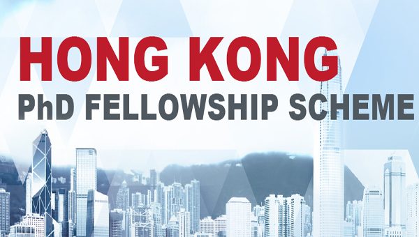 300 Hong Kong PhD Fellowship Scheme (Fully Funded)