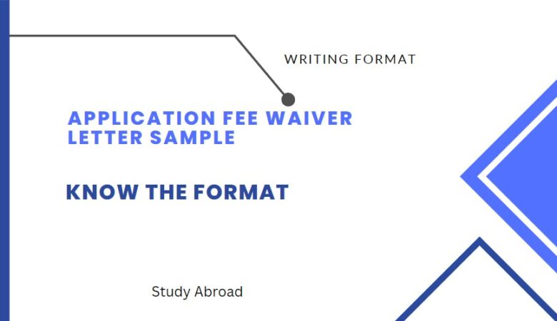 How to Request for Application Fee Waiver for International Students