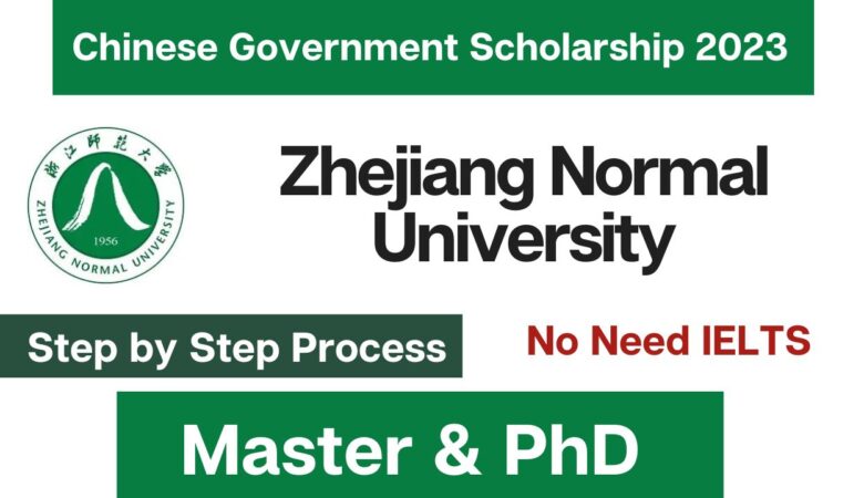 Zhejiang Normal University Chinese Government Scholarship 2024 (Fully Funded)