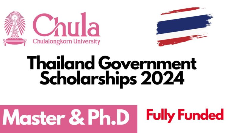 Chulalongkorn University Thai Government Scholarship 2025 (Fully Funded)